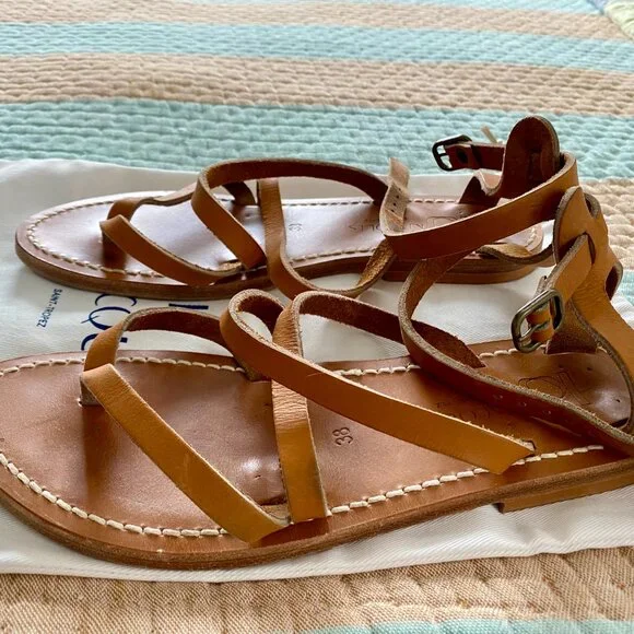 K. Jacques Epicure Sandals Sz 38 - Picture 2 of 3
